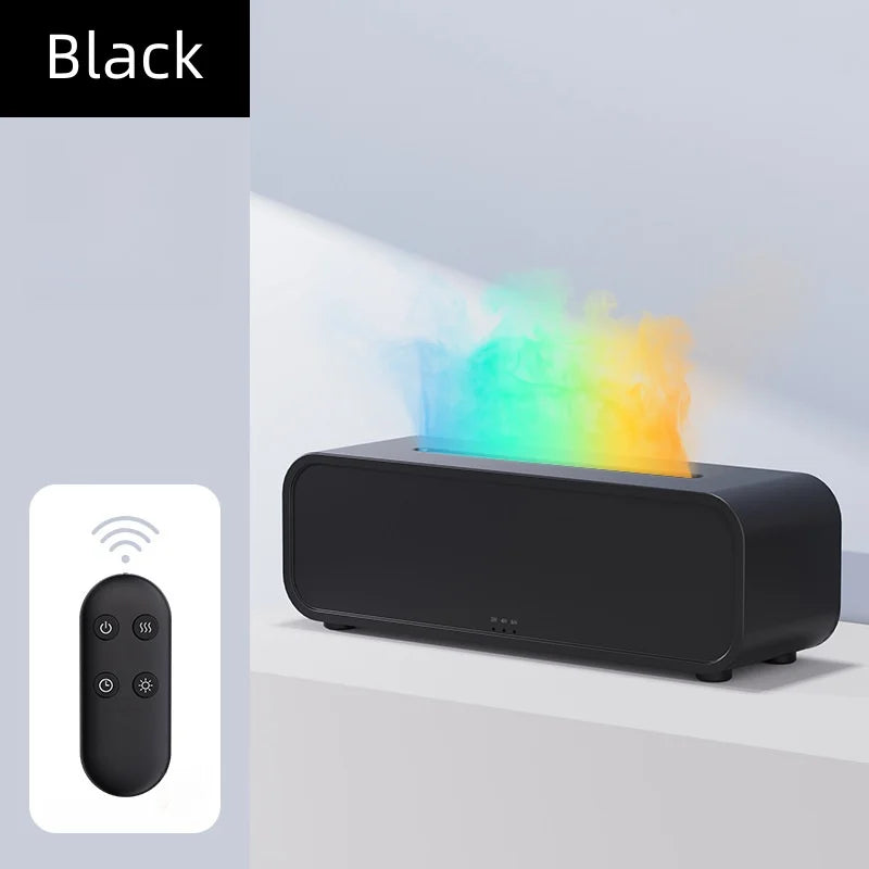 Simulated Flame Aromatherapy Diffuser