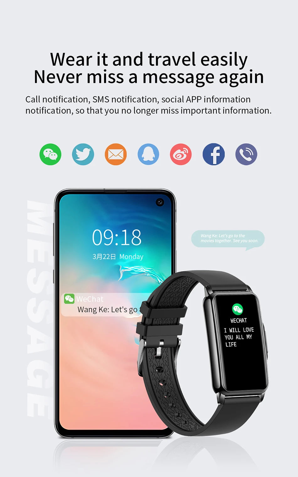 LIGE Women’s Smart Watch – Bluetooth Call & Fitness Tracker
