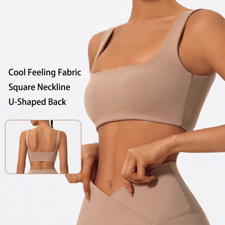 Ctenkevet Women’s Shockproof Yoga Bra
