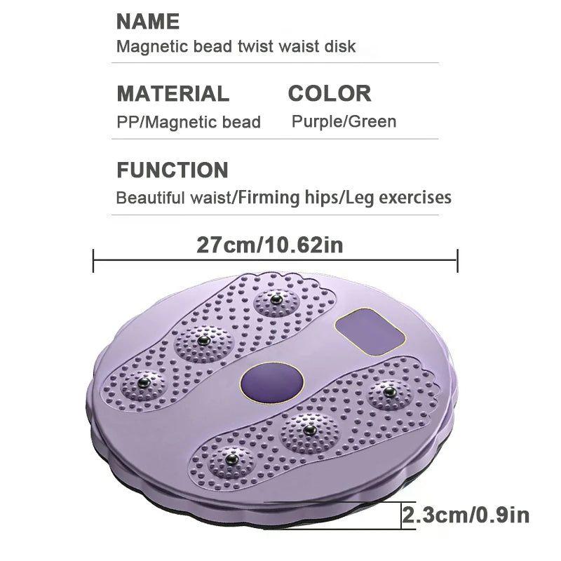 Waist Twisting Balance Disc with Massage