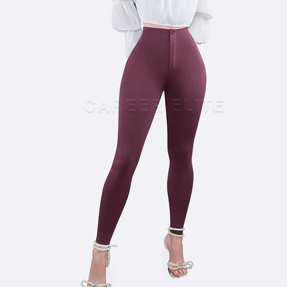 Women’s High Waist Skinny Leggings Pants