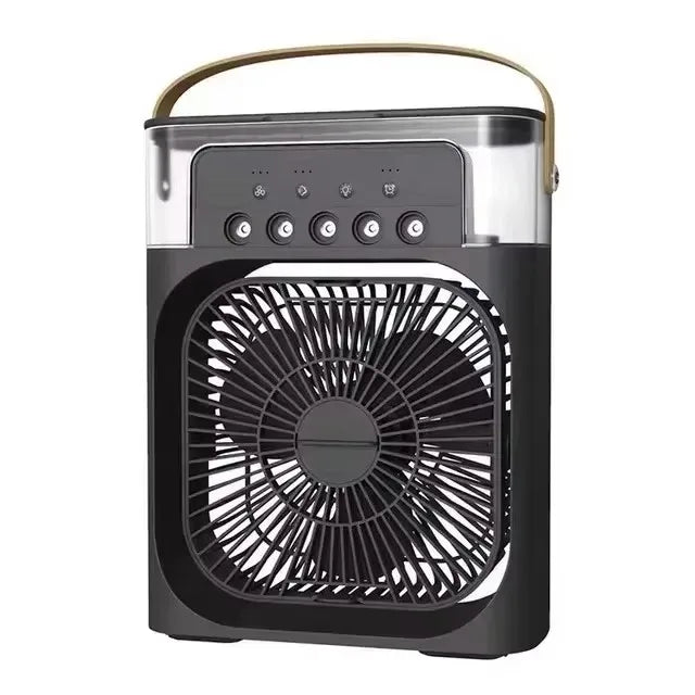 3-in-1 Portable Air Cooler Fan – Mini AC, Humidifier & LED Night Light