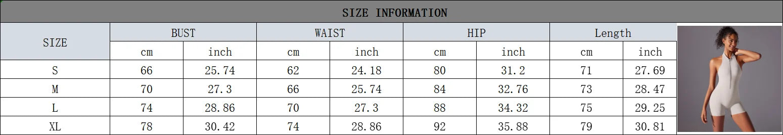 Women’s Sports Bodysuit – Push Up Quick-Dry Yoga Suit