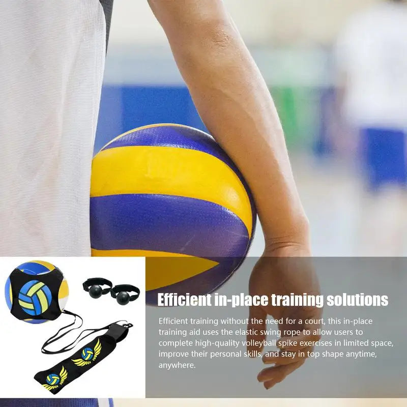 Volleyball Spike Training Belt with Elastic Swing