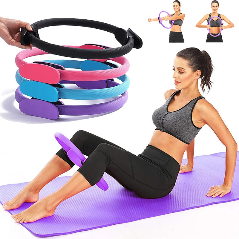 Yoga Pilates Resistance Ring – Non-Slip Fitness & Muscle Training Circle