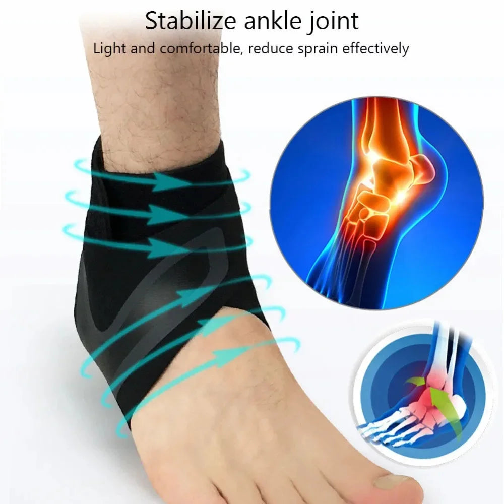 Sports Ankle Support Wrap – Pain Relief & Injury Protection
