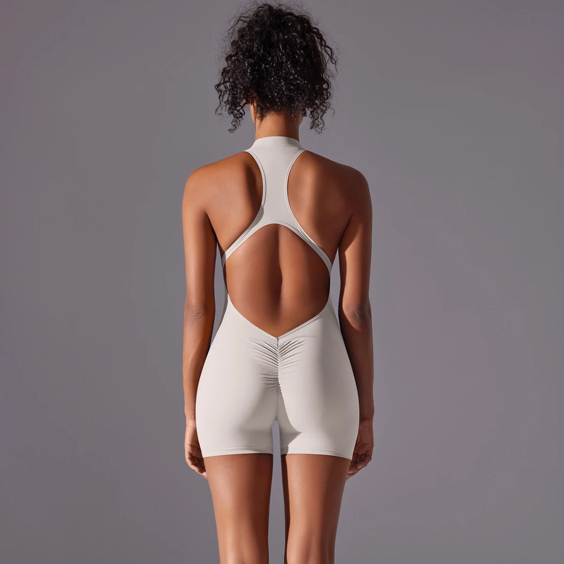 Women’s Sports Bodysuit – Push Up Quick-Dry Yoga Suit