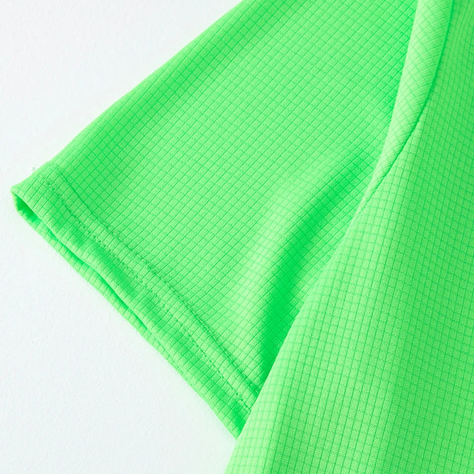 Men’s Waffle Knit Sports T-Shirt – Solid Color Fitness & Running Top (1/5 Pcs)