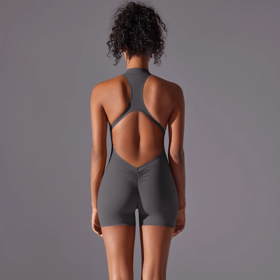 Women’s Sports Bodysuit – Push Up Quick-Dry Yoga Suit