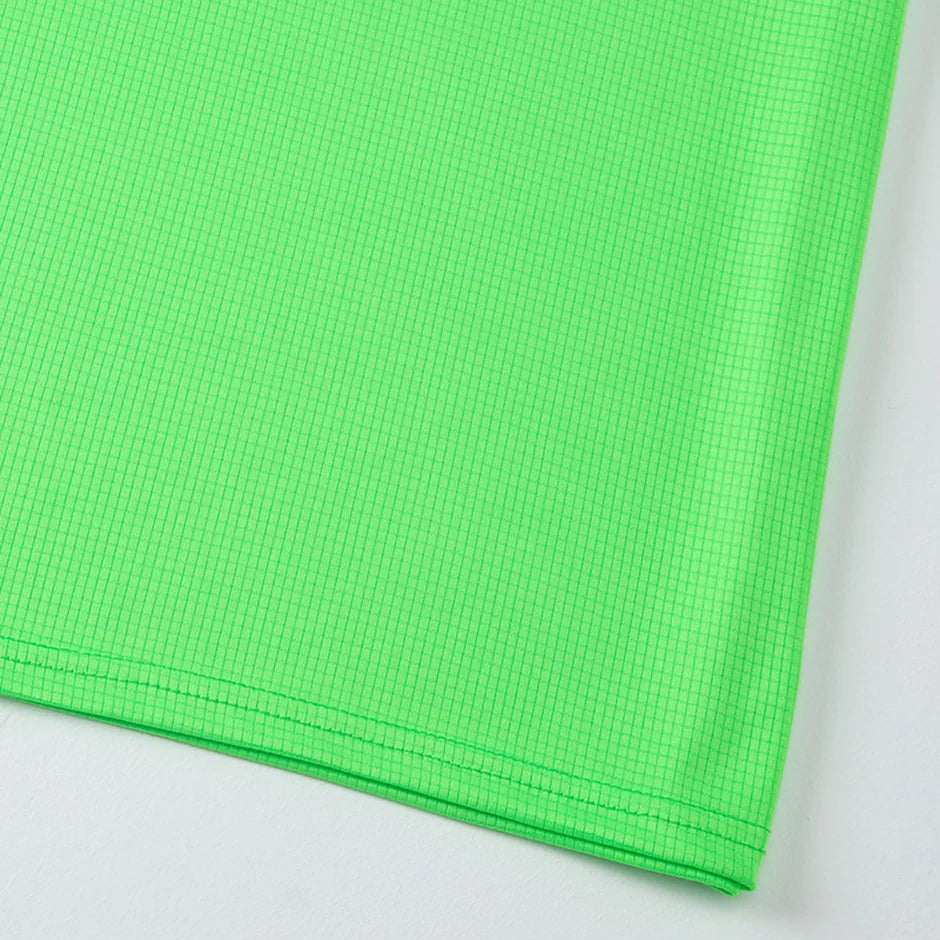 Men’s Waffle Knit Sports T-Shirt – Solid Color Fitness & Running Top (1/5 Pcs)