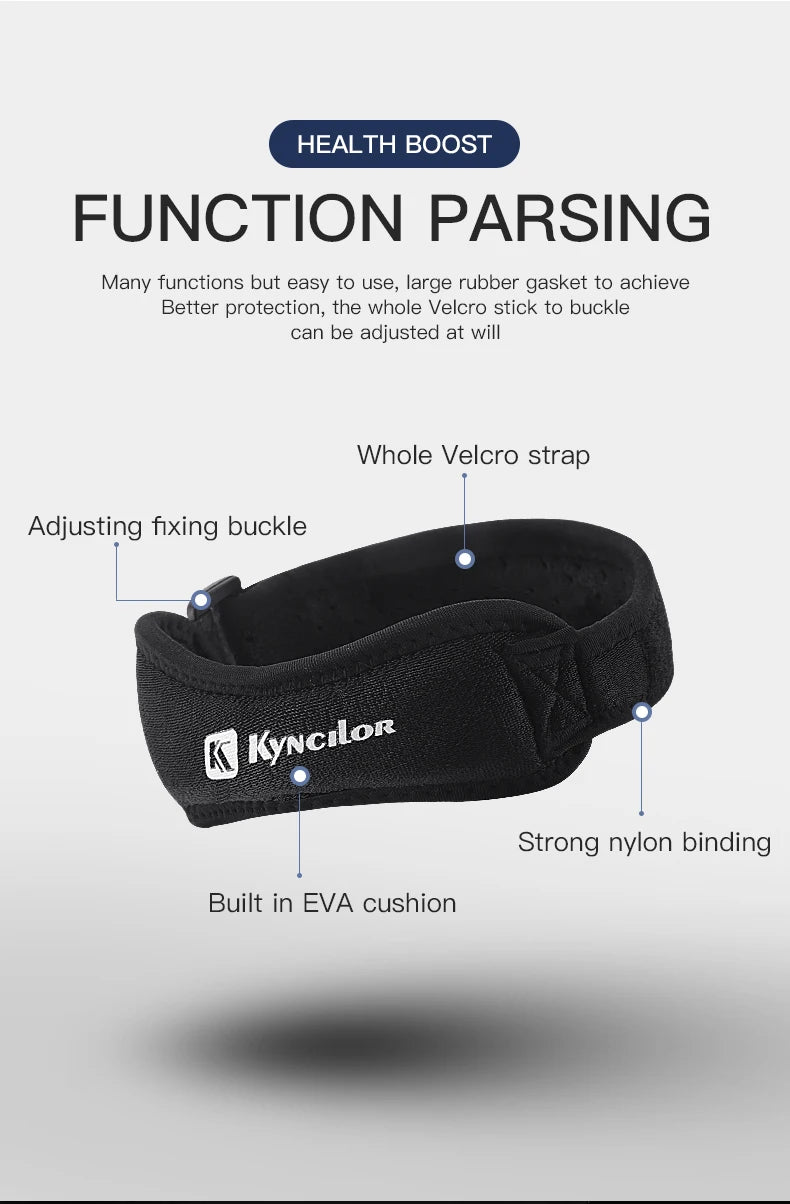 Adjustable Knee Brace Support – Pain Relief Patella Stabilizer