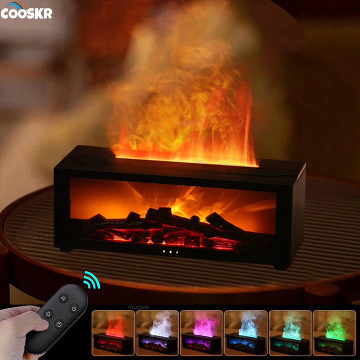 Flame Effect Essential Oil Humidifier