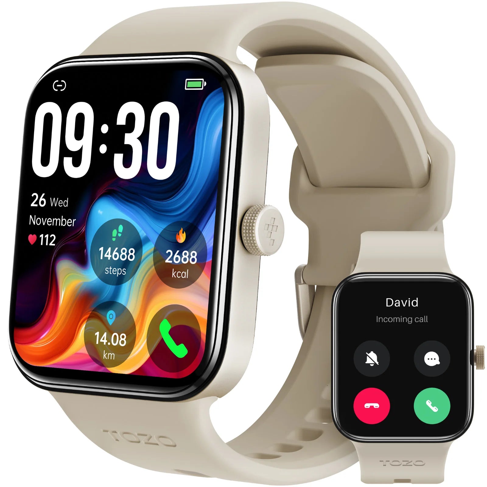 TOZO S4 AcuFit Smartwatch 1.78" AMOLED