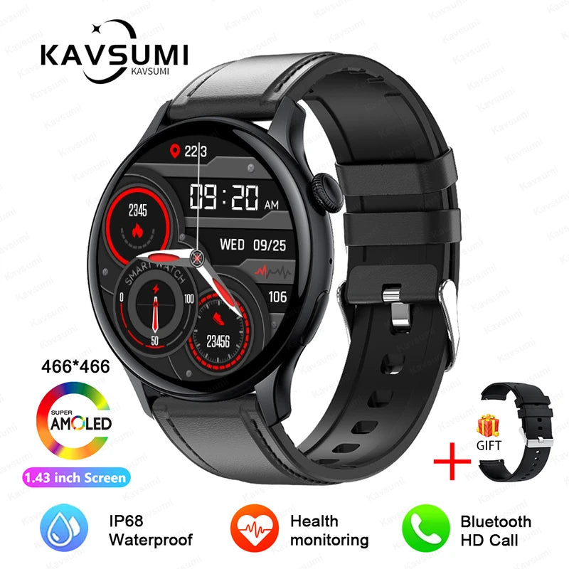 2024 NFC Smartwatch for Women with GPS & Bluetooth