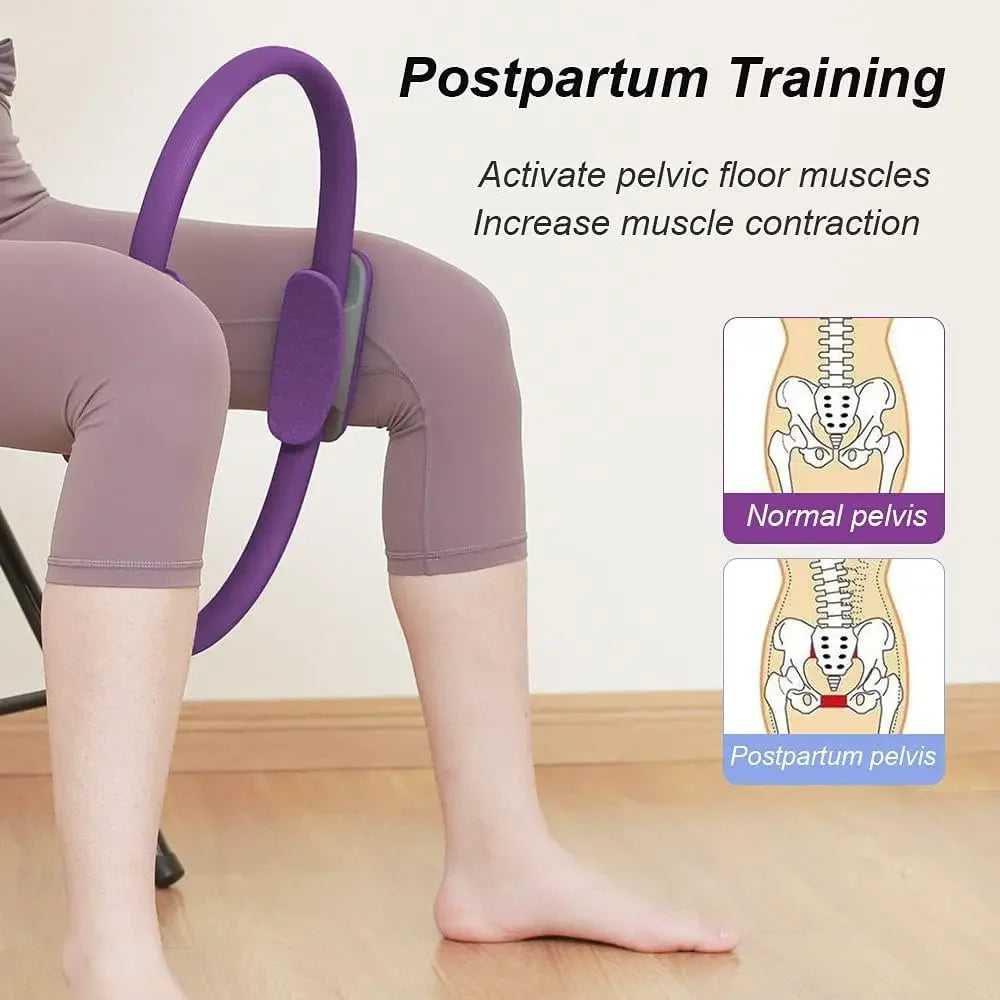 Yoga Pilates Resistance Ring – Non-Slip Fitness & Muscle Training Circle