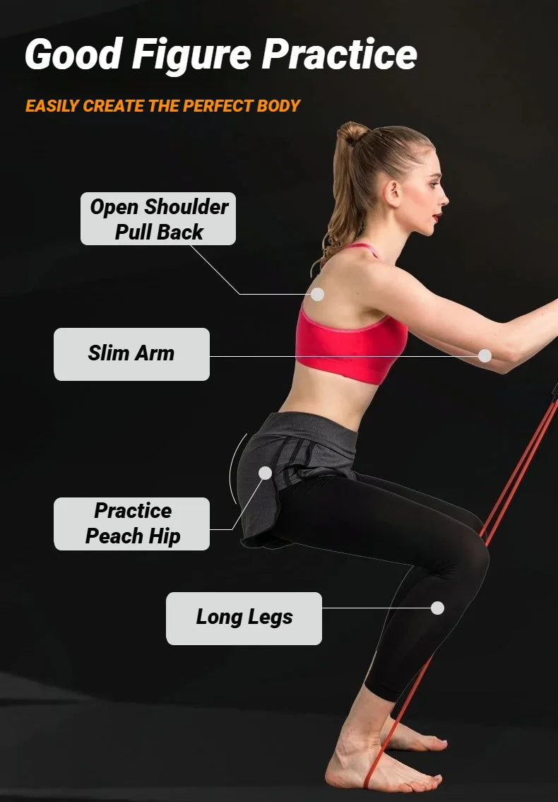 Resistance Bands with Handles – 5 Levels Workout Set