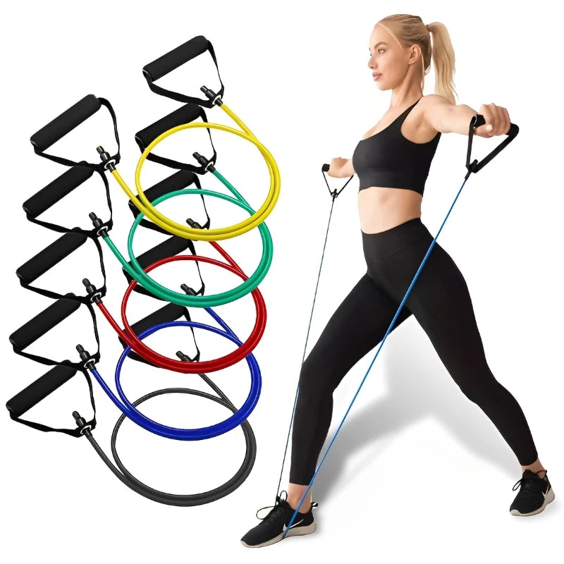 Resistance Bands with Handles – 5 Levels Workout Set