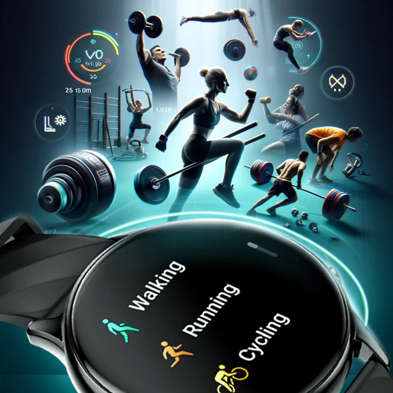 KUMI GW5 1.39" Smartwatch with Liveness Detection
