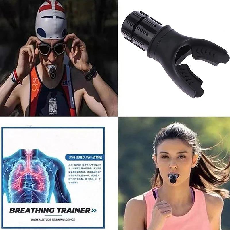 Breathing Trainer – Lung Respiratory Fitness Expiratory Exercise Tool