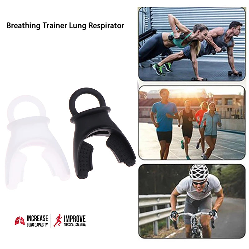 Breathing Trainer – Lung Respiratory Fitness Expiratory Exercise Tool