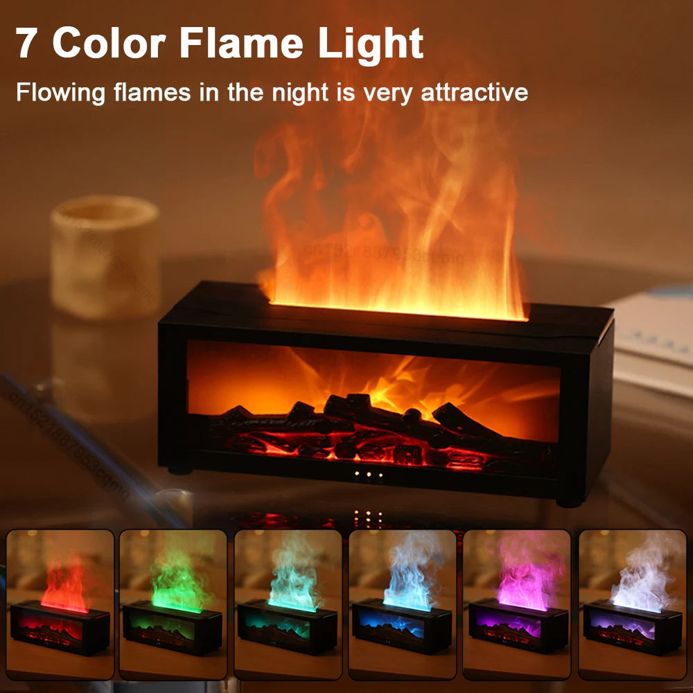 Flame Effect Essential Oil Humidifier