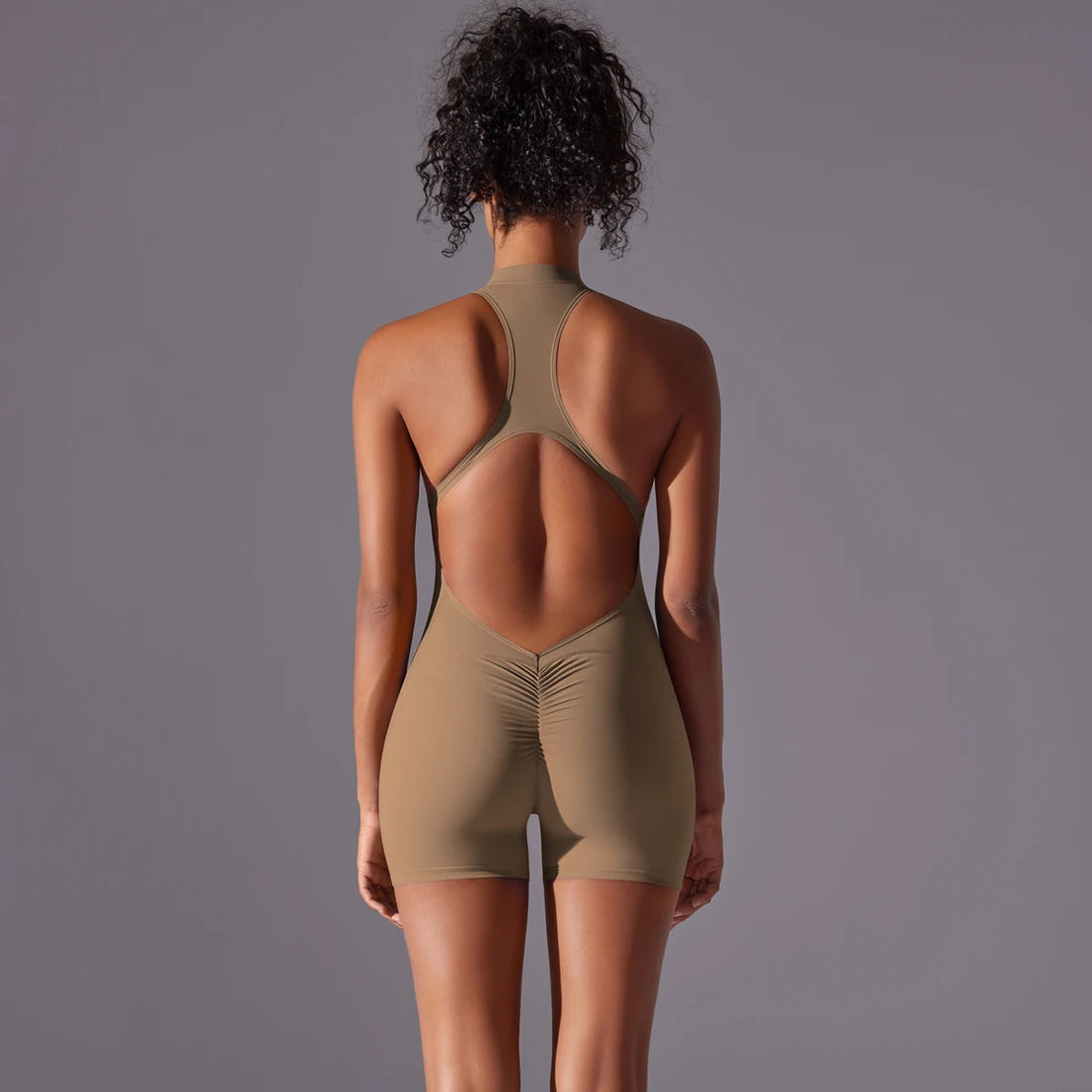 Women’s Sports Bodysuit – Push Up Quick-Dry Yoga Suit